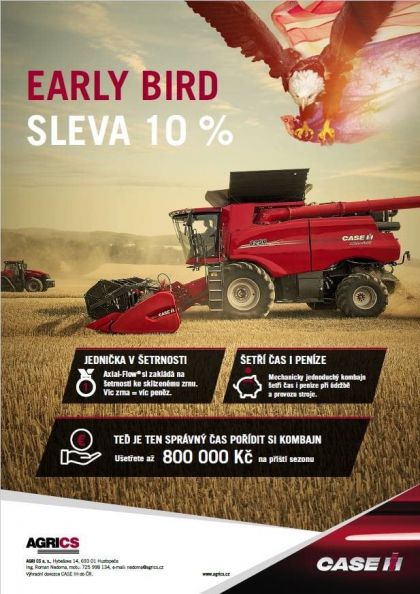 Early Bird - sleva 10%